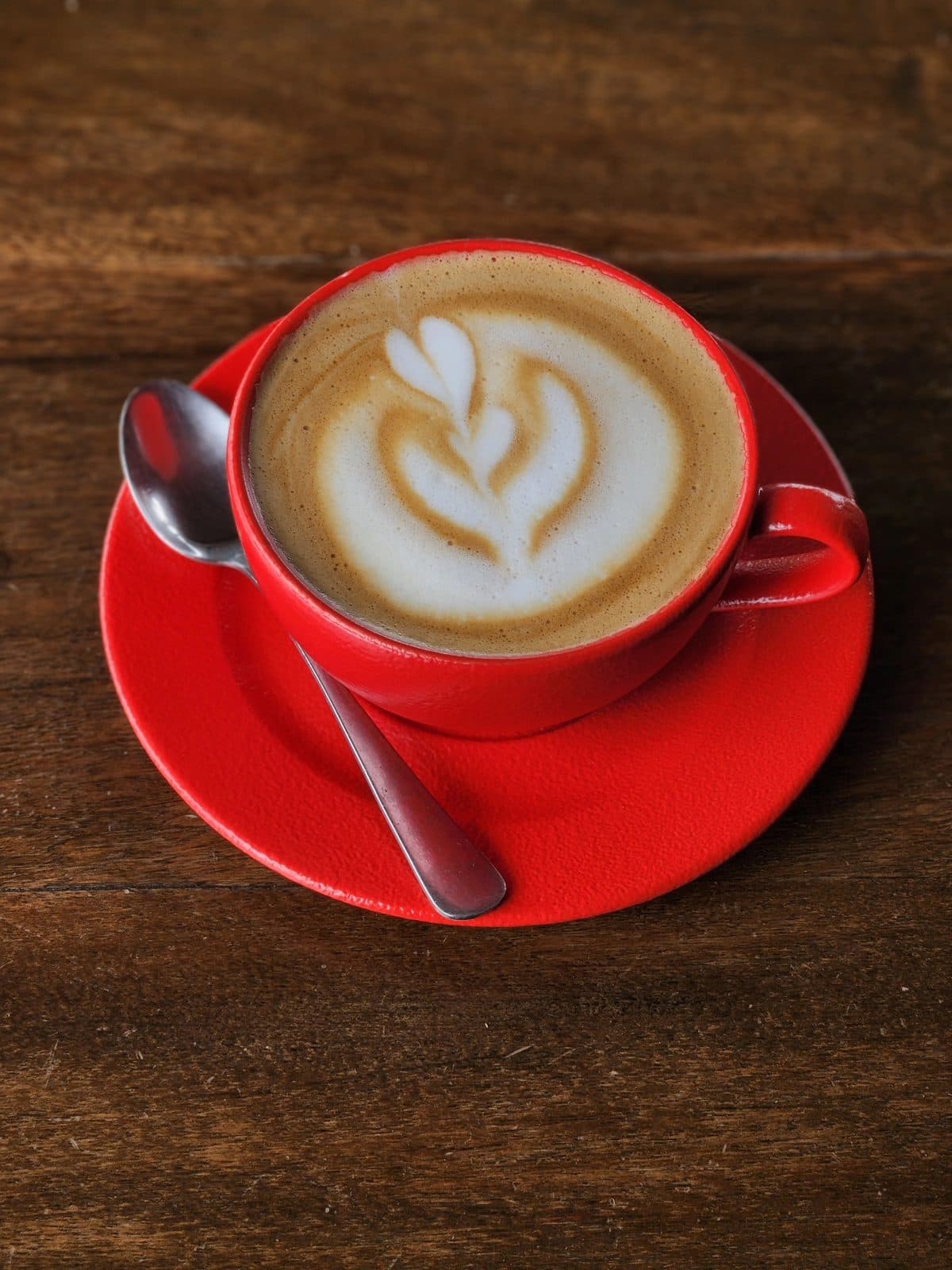 Latte on the house red cup