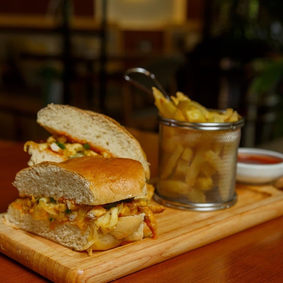 Chicken/Beef Philly Sandwich